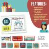 image:imageBrooke amp Jess Designs Nursing is a Work of Heart Medical Worker Gift Bundle