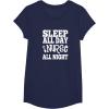 image:imageSleep All Day Nurse All Night  Gift for Nurses TShirtNavy Blue