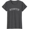 image:imageAuntie Varsity Gift TShirtDark Heather Grey