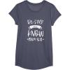 image:imageBe Still amp Know  Gift for Christian amp Religious Women TShirtHeather Blue