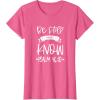 image:imageBe Still amp Know  Gift for Christian amp Religious Women TShirtPink Heather