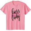 image:imageBoss Lady  Working Woman Kissing Lips TShirtPink