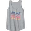 image:imageCool aunt retro rainbow gift for aunts and auntie Tank TopHeather Grey