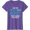 image:imageI Am the Crazy Fun Aunt They Told You About  Gift for Aunts TShirtPurple Heather