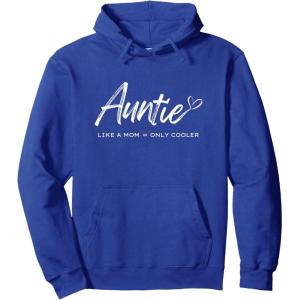 image:imageAuntie  like a mom only cooler Pullover HoodieRoyal Blue