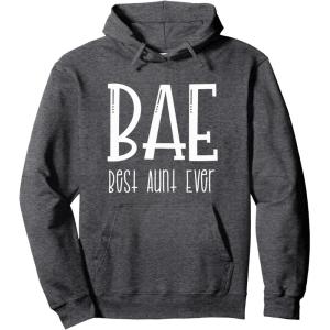 image:imageBest Aunt Ever  Gift for Aunts Pullover HoodieDark Heather Grey