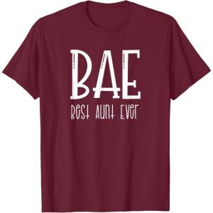 image:imageBest Aunt Ever  Gift for Aunts TShirtBurgundy
