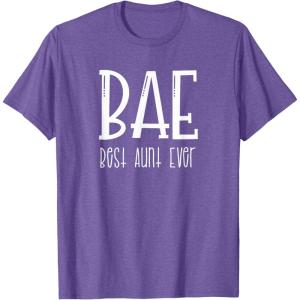 image:imageBest Aunt Ever  Gift for Aunts TShirtPurple Heather