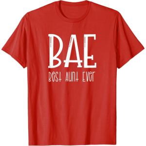 image:imageBest Aunt Ever  Gift for Aunts TShirtRed