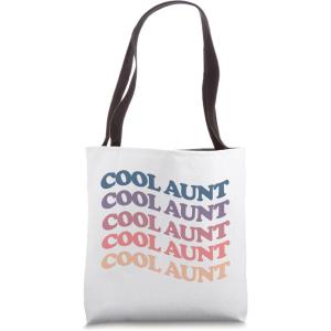 image:imageCool aunt retro rainbow gift for aunts and auntie Tote Bag