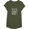 image:imageDont Make Me Use My Teacher Voice  Great gift for Teachers Men Women Girls Kids TShirtOlive Green