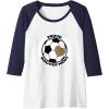 image:imageProud Soccer Mom  Soccer Mom Gifts Raglan Baseball TeeNavy BlueWhite