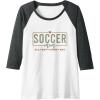 image:imageSoccer Mom All Day Every Day  Soccer Mom Gifts Raglan Baseball TeeDark Heather GreyWhite