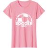 image:imageSoccer Vibes  Soccer Mom Gifts TShirtPink