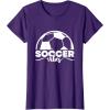 image:imageSoccer Vibes  Soccer Mom Gifts TShirtPurple