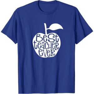 image:imageBest Teacher Ever  Great gift for Teachers TShirt for Men Women KidsRoyal Blue