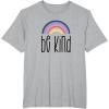 image:imageBe Kind Purple  Great gift for Women Friends Mom TShirtHeather Grey