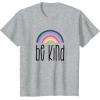 image:imageBe Kind Purple  Great gift for Women Friends Mom TShirtHeather Grey