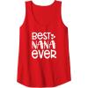 image:imageBest Nana Ever  Great gift for Grandmas Nanas and More Tank TopRed