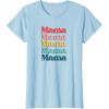 image:imageColorful Retro Mama Gift TShirtBaby Blue