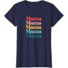 image:imageColorful Retro Mama Gift TShirtNavy Blue