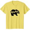 image:imageMama Bear White Gifts for Mom Women Mimi Mama TShirtLemon Yellow