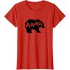 image:imageMama Bear White Gifts for Mom Women Mimi Mama TShirtRed