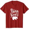 image:imageNana Bear  Great gift for Grandmas Nanas Mimis and More TShirtCranberry Red
