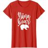 image:imageNana Bear  Great gift for Grandmas Nanas Mimis and More TShirtRed