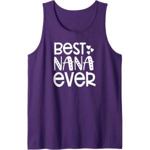 image:imageBest Nana Ever  Great gift for Grandmas Nanas and More Tank TopPurple