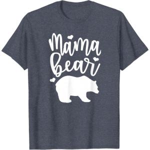image:imageMama Bear  Great gift for Women Friends Mom TShirtHeather Blue