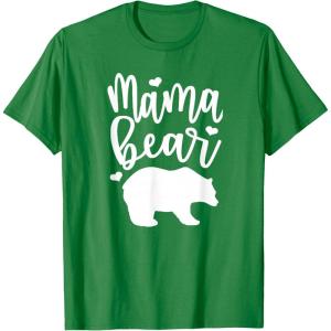 image:imageMama Bear  Great gift for Women Friends Mom TShirtKelly Green