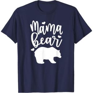 image:imageMama Bear  Great gift for Women Friends Mom TShirtNavy Blue