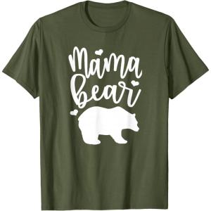 image:imageMama Bear  Great gift for Women Friends Mom TShirtOlive Green