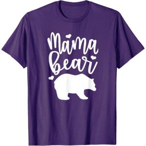 image:imageMama Bear  Great gift for Women Friends Mom TShirtPurple