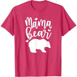 image:imageMama Bear  Great gift for Women Friends Mom TShirtRed Heather