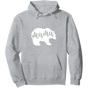image:imageMama Bear Gift for Mom Mama Nana Mimi Pullover HoodieHeather Grey