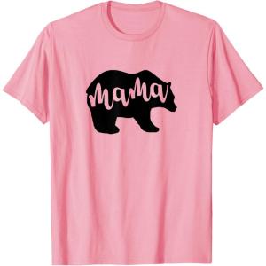 image:imageMama Bear White Gifts for Mom Women Mimi Mama TShirtPink