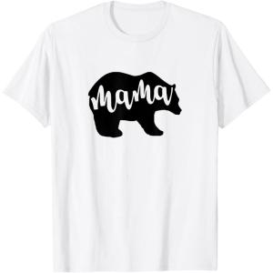 image:imageMama Bear White Gifts for Mom Women Mimi Mama TShirtWhite