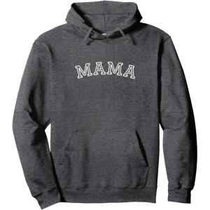 image:imageMama Varsity Gift Pullover HoodieDark Heather Grey