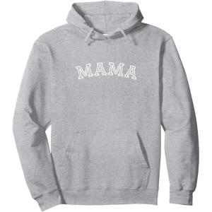 image:imageMama Varsity Gift Pullover HoodieHeather Grey