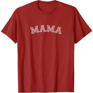 image:imageMama Varsity New Gift TShirtCranberry Red