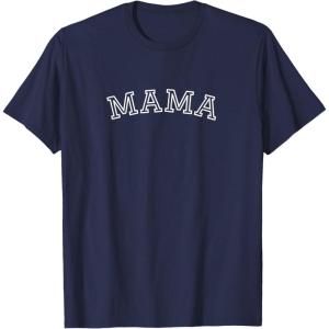 image:imageMama Varsity New Gift TShirtNavy Blue
