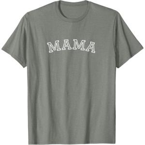image:imageMama Varsity New Gift TShirtOlive Heather