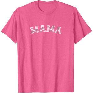 image:imageMama Varsity New Gift TShirtPink Heather