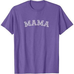 image:imageMama Varsity New Gift TShirtPurple Heather