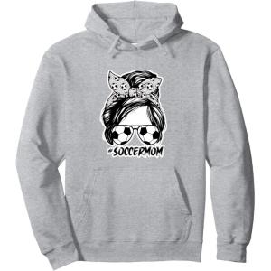 image:imageSoccerMom  Soccer Mom Gifts Pullover HoodieHeather Grey
