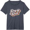 image:imageDog Dad  Dog Dad Gift TShirt for Men WomenHeather Blue