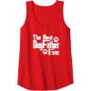 image:imageDogfather Gift for Dog Lovers Pet Owners Dog Dad Tank TopRed
