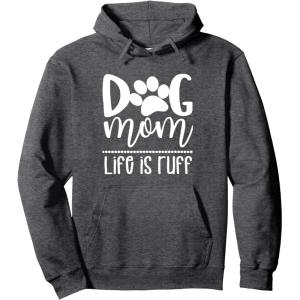 image:imageDog Mom  Great gift for Women Friends Mom Pullover HoodieDark Heather Grey